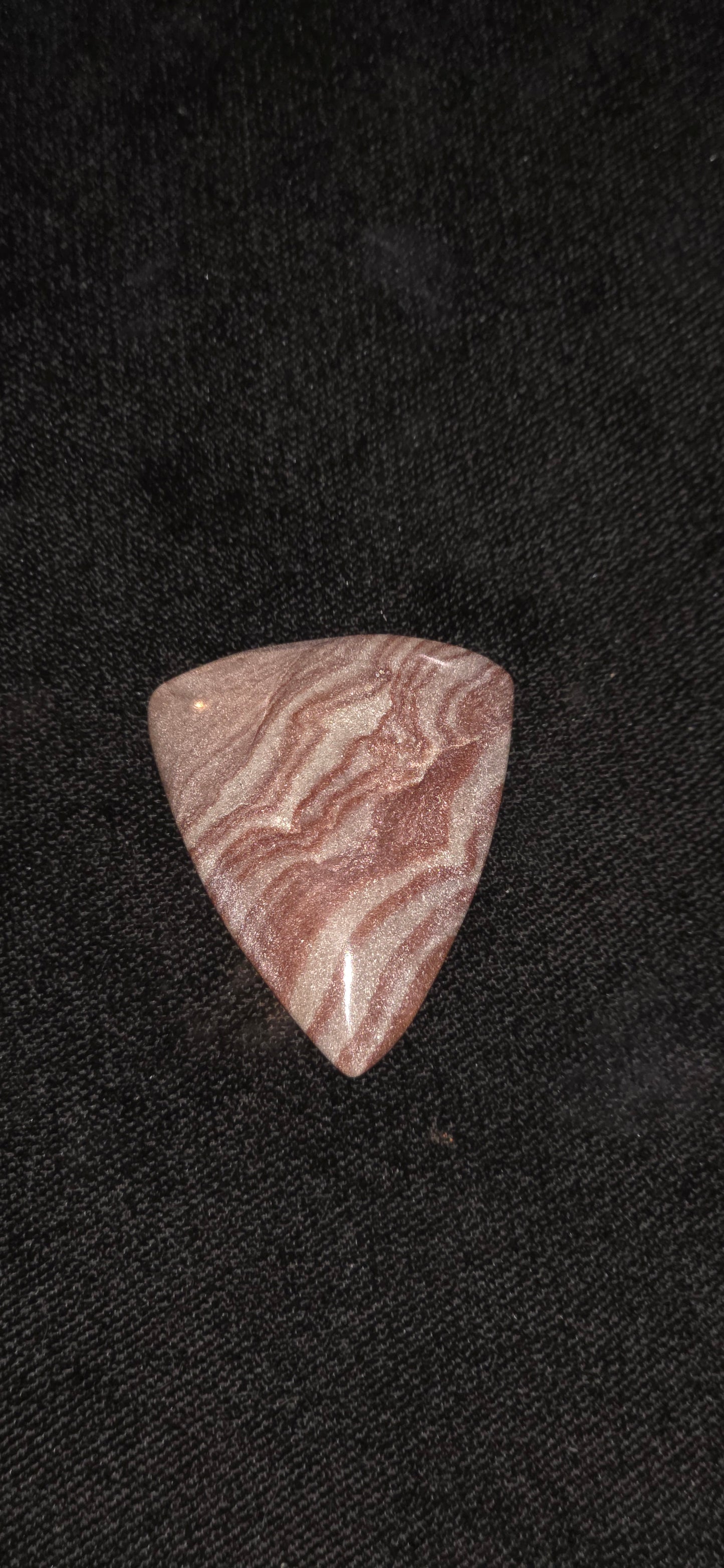 Large triangle striped marble freefrom cab #22
