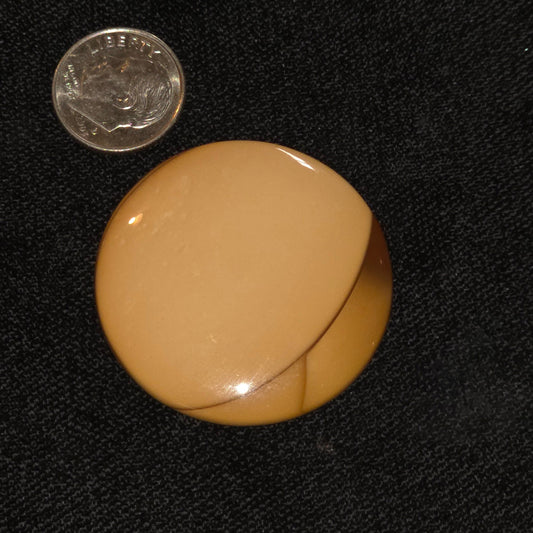 Large Bruno jasper freeform circle cab #19