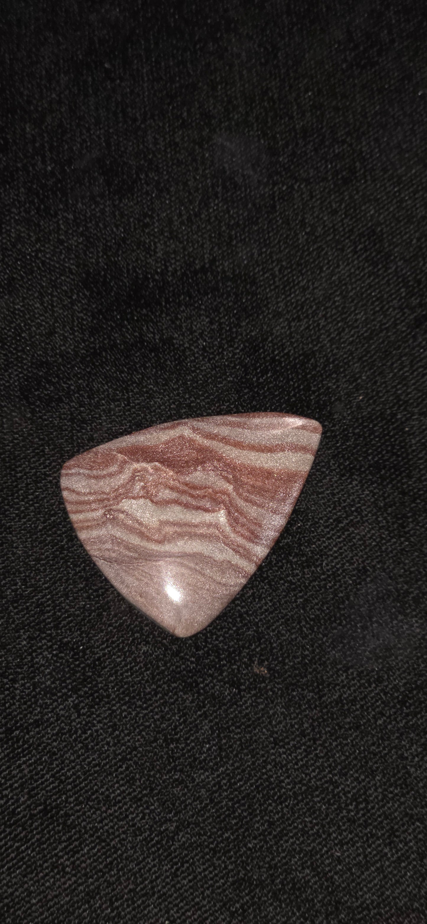 Large triangle striped marble freefrom cab #22